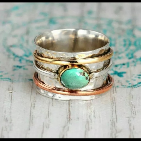 Jewelry - 925 Silver filled Women or Mens ring